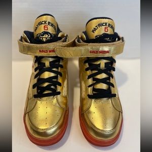 Patrick Ewing Eclipse Gold Medal Basketball Shoes 1EW90151-732 Men’s Size 12